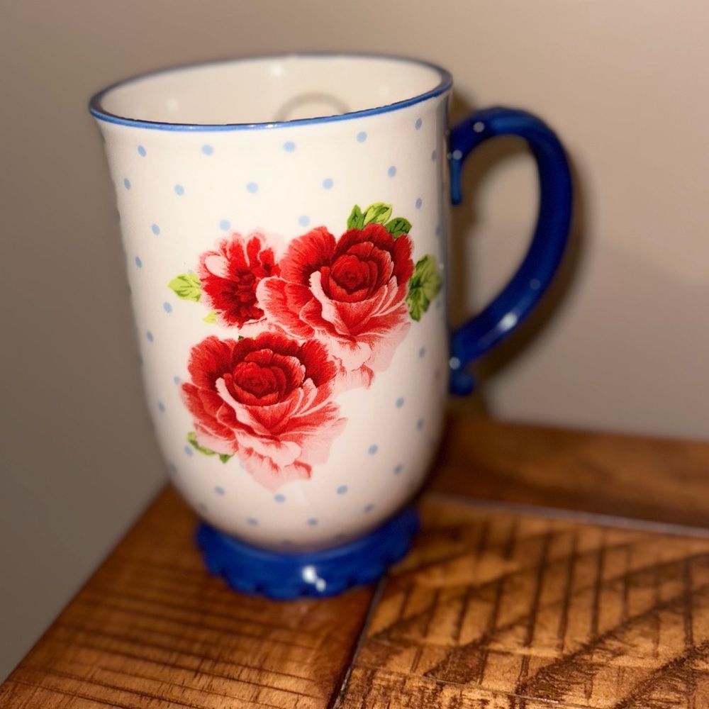The Pioneer Women Heritage Floral Stoneware Mug